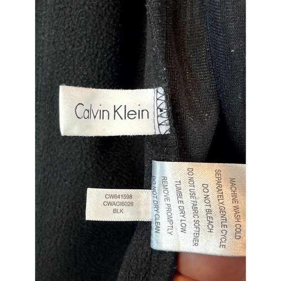 Calvin Klein Women's Hooded Trench Coat Long Sleeves Pockets Blue Size Small - Picture 8 of 9